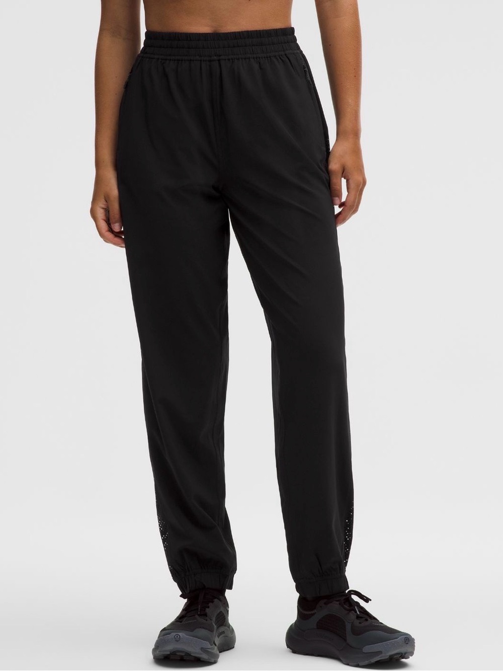 lululemon athletica Adapted State Mid rise Jogger Perf Stripe NWT 14